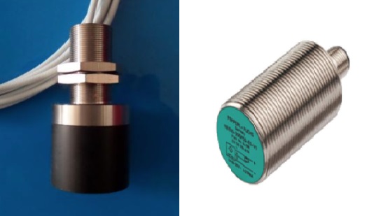 電容式和渦流傳感器，探頭與磁場距離的目標檢測