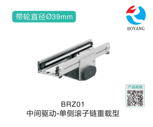 單側(cè)滾子鏈重載型BRZ01中間驅(qū)動(dòng)輸送機(jī)