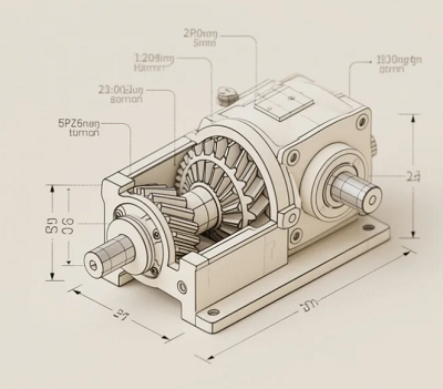 螺旋錐齒輪減速機(jī)安裝面應(yīng)力釋放處理技巧？